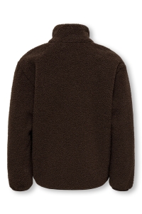 ONLY KOGEVA LIFE TEDDY JACKET CP OTW NOO: chestnut