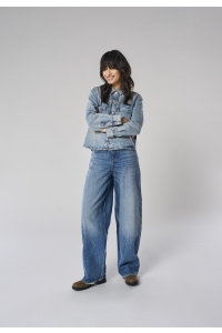 ONLY ONLTAYLOR HW BARREL DNM TAI466 NOOS dark blue denim