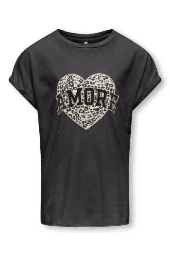 ONLY KOGLUCY LIFE S/S LEO TOP CS JRS