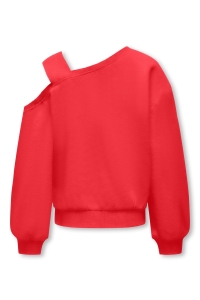 ONLY KOGSEEMA LIFE LS O-NECK OFFSHLDR CS: birch/leopard sitting