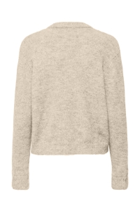 ONLY ONLMAGGIE LIFE LS BUTTON CARDIGAN C: birch/melange