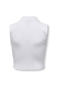 ONLY KOGLINEA LIFE TEXT S/L SHORT TOP CS: bright white/love you cherry muc