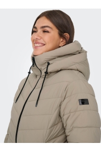 carmakoma CARJULIET LIFE QUILT COAT OTW silver mink