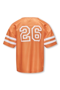 ONLY KOGLULU S/S V-NECK SPORTY TOP CS JR: oriole/victory/26