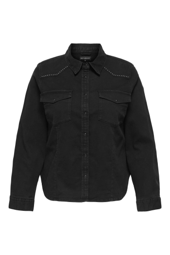 carmakoma CARSASIA L/S FIT STUD DNM SHIRT AKM