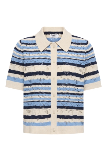 ONLY ONLLULA POLO S/S CARDIGAN KNT NOOS