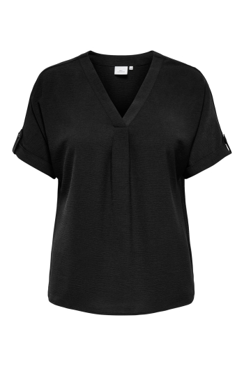 Carmakoma CARMETTA LIFE 2/4 FOLD UP V-NECK TO: