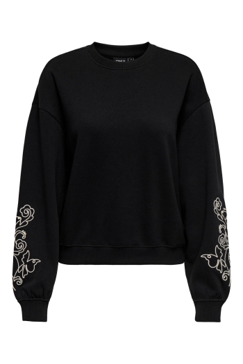 ONLY ONLBROOKLYN L/S EMBROIDERY BOX SWT