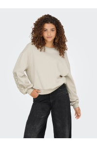 ONLY ONLBROOKLYN L/S EMBROIDERY BOX SWT birch/boho flowers