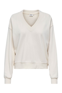 ONLY ONLBELLA L/S V-NECK UB SWT birch