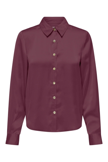ONLY ONLZORA LS SATIN SHIRT WVN