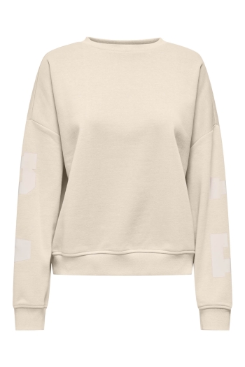 ONLY ONLSWEAT L/S BACK/SLEEVE PRINT SWT :