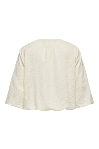 Carmakoma CARANJA BALLOON 3/4 SL JACKET OTW cloud dancer