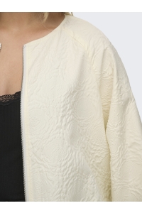 Carmakoma CARANJA BALLOON 3/4 SL JACKET OTW cloud dancer