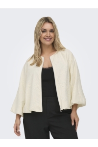 Carmakoma CARANJA BALLOON 3/4 SL JACKET OTW cloud dancer