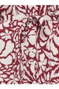 ONLY ONLYASMIN S/S SHIRT DRESS WVN NOOS merlot/narri print