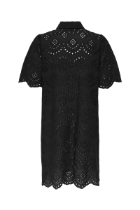 ONLY ONLVALAIS S/S DRESS WVN NOOS black