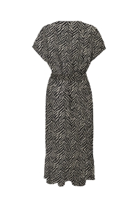 ONLY ONLZILLA ADELE LIFE SS LONG DRESS W: black/katty animal