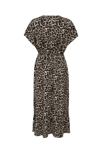 ONLY ONLZILLA ADELE LIFE SS LONG DRESS W: timber wolf/631 wildlife