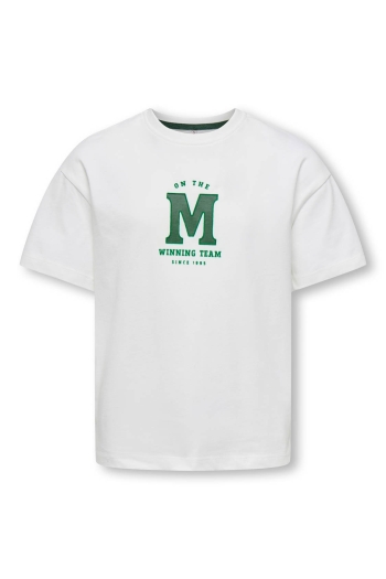 ONLY KOGEBBA LIFE SS O-NECK LOOSE PRINTE: