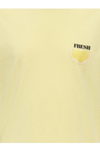 ONLY KOGVIVVI LIFE S/S LOOSE LOVELY TOP : sunlight/lemon