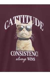ONLY KOGBILLIE SS LOOSE TEDDY TOP JRS NO: fig/cattitude
