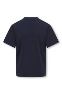 ONLY KOGBILLIE SS LOOSE TEDDY TOP JRS NO: night sky/cattitude