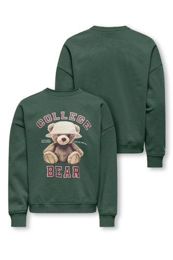 ONLY KOGBILA L/S OVZ PRINT O-NECK SWT NO: