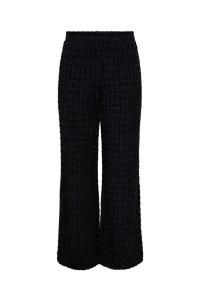 ONLY ONLINES LIFE WIDE GLITTER PANT JRS black/gold glitter