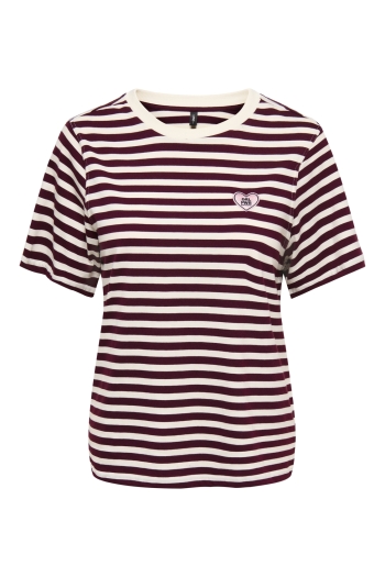 ONLY ONLLIVINA S/S O-NECK STRIPE TOP BOX: