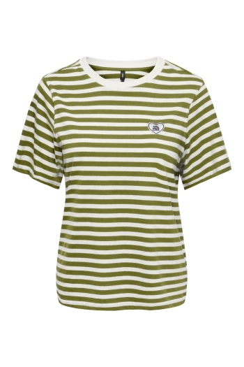 ONLY ONLLIVINA S/S O-NECK STRIPE TOP BOX: