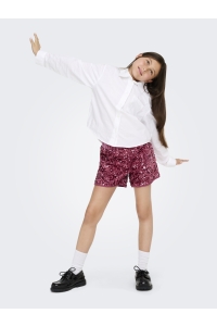 ONLY KOGCONFIDENCE LIFE SEQUIN SHORTS JR: rose wine