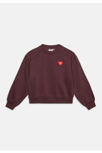 ONLY KOGEVISA L/S O-NECK SHORT SWT fudge