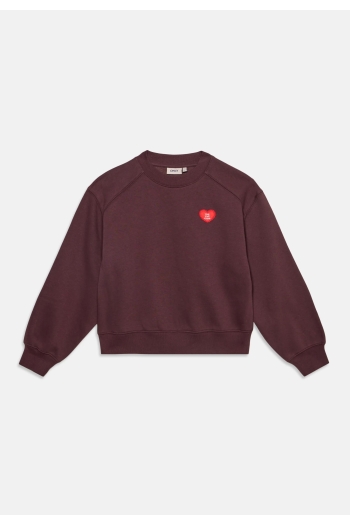 ONLY KOGEVISA L/S O-NECK SHORT SWT