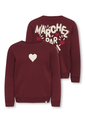 ONLY:KIDS ONLY KMGFRIDA LIFE L/S REG O-NECK BRU SW: