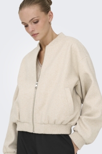 ONLY ONLELBA LIFE BOMBER JACKET CC OTW birch/melange