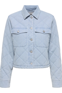 ONLY ONLMIST WASHED QUILT JACKET CC OTW tradewinds