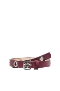 ONLY KOGTELLA STUDS JEANS PU BELT ACC cabernet