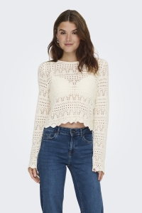 ONLY ONLELKE LIFE LS PULLOVER KNT NOOS birch