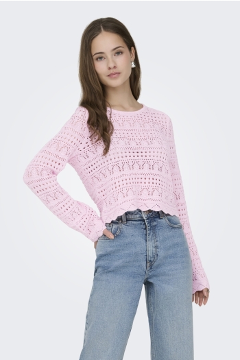 ONLY ONLELKE LIFE LS PULLOVER KNT NOOS