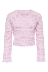 ONLY ONLELKE LIFE LS PULLOVER KNT NOOS romance rose