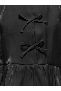 ONLY KOGVICTORIA L/S BOW SHIRT WVN black