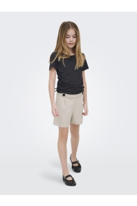 ONLY KOGGEGGO LIFE BUTTON SHORTS VD JRS : chateau gray