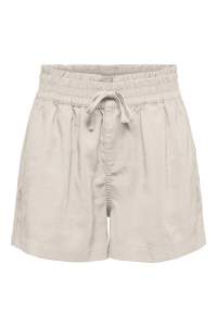 ONLY ONLARIS LIFE PULL UP SHORTS WVN CC pumice stone