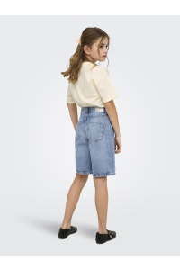 ONLY KOGSONNY HW WIDE DNM SHORTS NOOS light blue denim