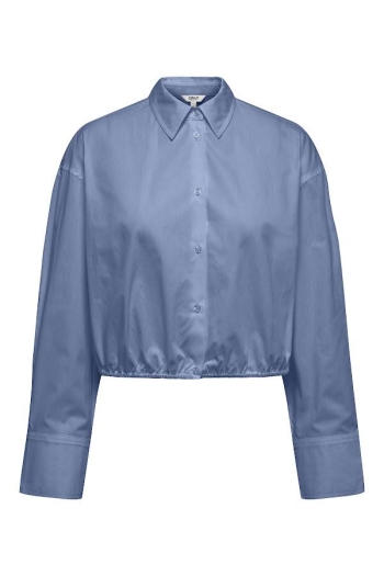 ONLY ONLHAZEL LS CROPPED ELASTIC SHIRT W: