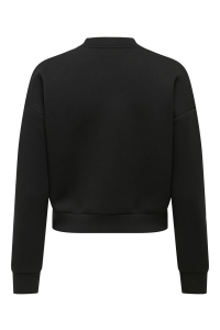 ONLY ONLNAOMI L/S BOMBER SWT black/gold buttons