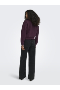 ONLY ONLNAOMI L/S BOMBER SWT fig/gold buttons