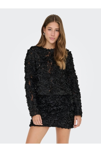 ONLY ONLROSEBLOOM L/S TOP JRS