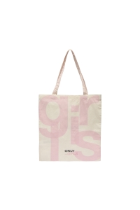 ONLY KOGTOTEM TOTE BAG AW ACC whitecap gray/pink lady/girls lo